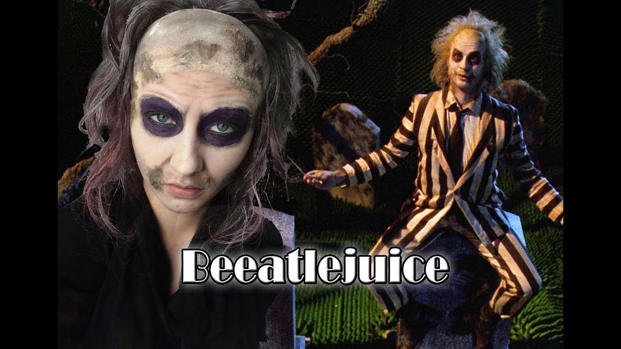 Maquiagem Beeatlejuice - Os Fantasmas se Divertem