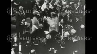 1938 Princess Beatrix Armgard christened in Holland