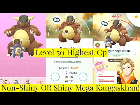 Kangaskhan max CP for all levels - Pokemon Go