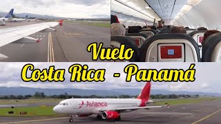 Vuelo de San José Costa Rica a Panamá (2019) en Avianca Airbus A320