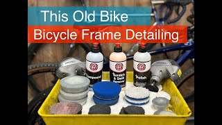 LeMond Buenos Aires - Bicycle Frame Detailing with Adam's Polishes - This Old Bike