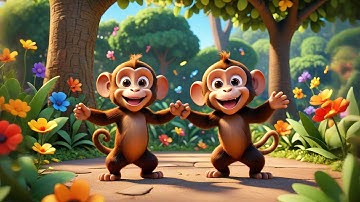 Five Little Monkeys Count to Ten | Counting Song for Kids | Fun Nursery Rhymes