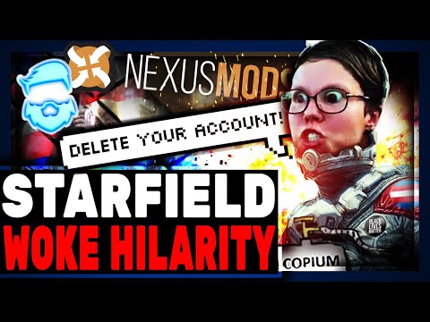 Starfield Reviews TANK As Pronoun Nonsense RAGES On As Mods Removing WOKE Junk BANNED & Jim Sterling