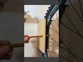 Brilliant DIY idea to make a bike hanger and save space in your home garage #bikestorage #DIYideas