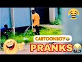 Cartoon boy pranks compilation