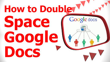How to Double Space Google Docs