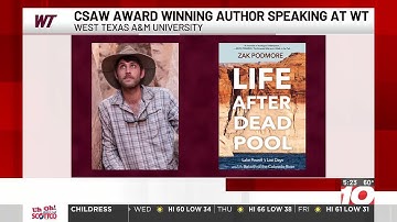 WT to host award winning author as guest speaker this Thursday