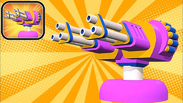 Tower Gun Army Merge Defense - Gameplay Walkthrough Part 1 Hard Levels (iOS,Android The Pear Gamers