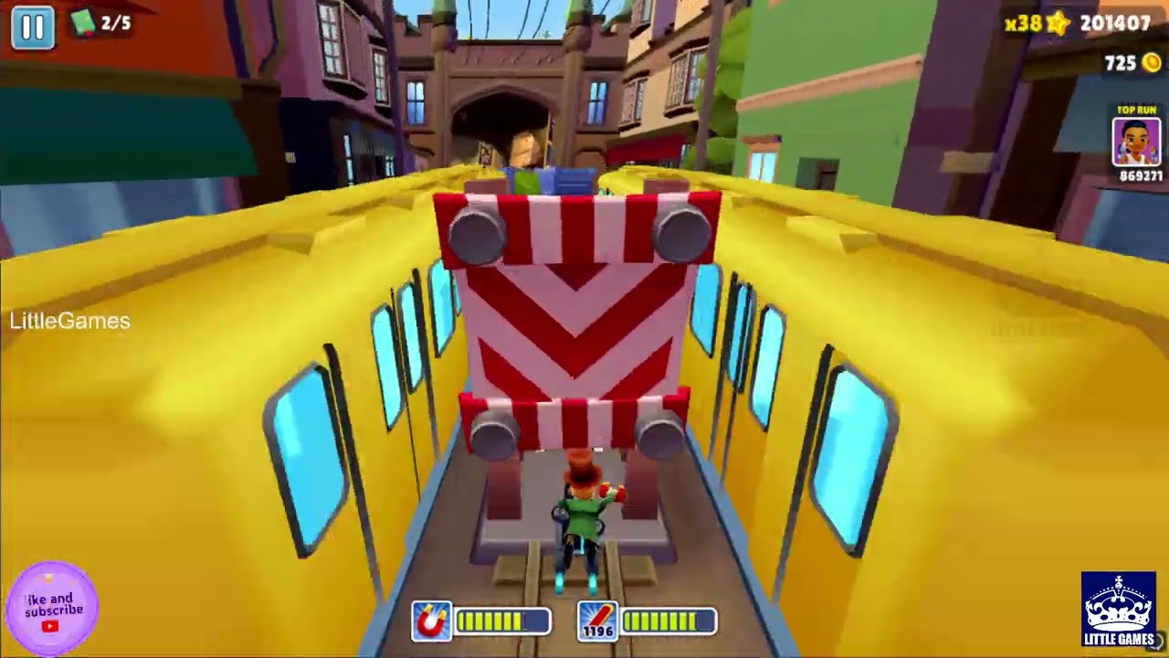 Subway Surfers Gameplay (PC UHD) [4K60FPS] 