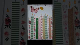 Day 5 of making instead of doom scrolling 🦋 #youtubeshorts #diycrafts #journaling #explorepage