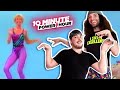 We try an 80's Jazzercise video (THEY ARE HARD) - 10 Minute Power Hour