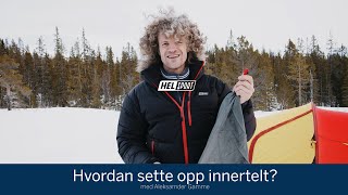 Hvordan sette opp innertelt