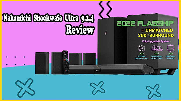 Nakamichi shockwafe ultra 9.2 review