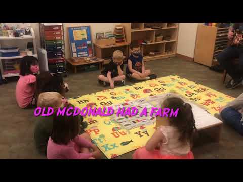 Old MC DONALD HAD A FARM, pelinsworld, cagla ile yeseren cocuklar, Vernon Hills Montessori Academy