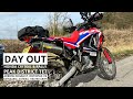 Day out honda crf300l and rally tet peak district ride  arrow exhaust rotopax heated grips 4k
