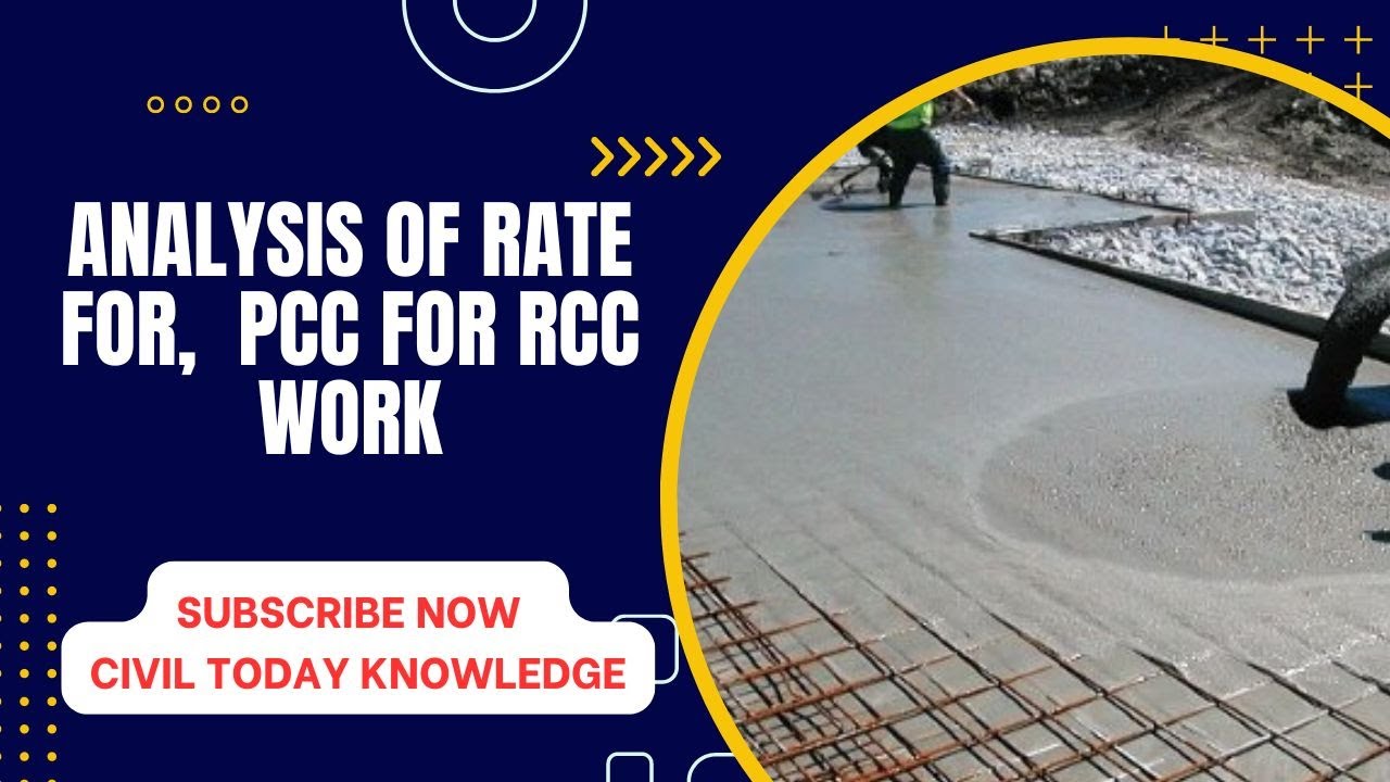 How To Prepare Rate Analysis For PCC For RCC Works YouTube how-to-prepare-rate-analysis-for-pcc-for-rcc-works-youtube
