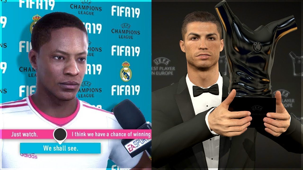 New Fifa 19 The Journey Gameplay Features Youtube New Fifa 19 The Journey Gameplay Features Youtube