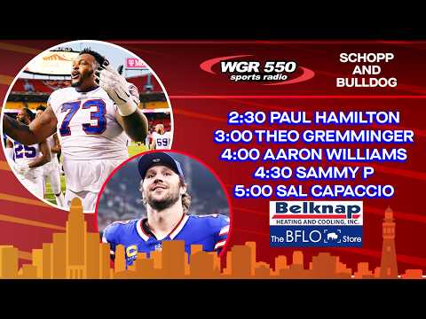 Schopp and Bulldog Live! | September 25th 2026 | WGR Sports Radio 550