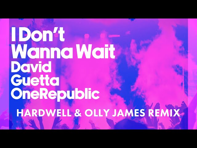 David Guetta u0026 OneRepublic - I Don't Wanna Wait (Hardwell u0026 Olly James remix) [Visualizer] class=