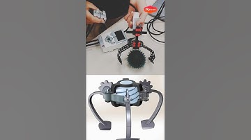 Robotic Gripper mechanism. A robotic gripper is a device that allows tomanipulate object. #robotics