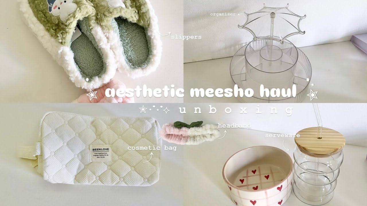 Unboxing My Latest Meesho Order | Mini Haul! 🤍