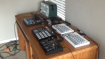 Kemper Profiler - Korg PadKontrol - Boss RC-202 Loop Station - Elektron Model:Samples X2