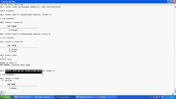 part 11 mutiple table same sequence