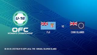 LIVE | OFC U-16 Women's Championship 2026 | Fiji vs Cook Islands screenshot 5