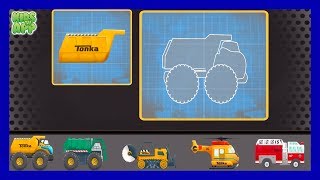 Fun PUZZLE Activities - Trucks, Firetrucks, Vehicles - Best App For Kids screenshot 1