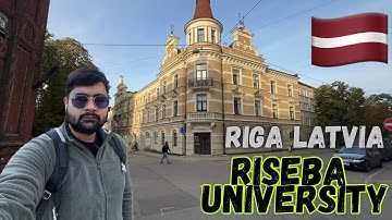 RISEBA UNIVERSITY RIGA LATVIA || Students Life in Latvia Europe 