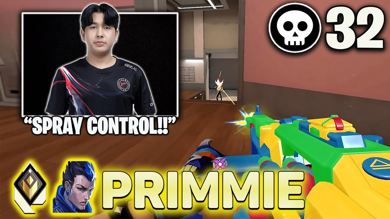 Primmie Profile PRIMMIE – INSANE SPRAY CONTROL!! | VALORANT - YouTube