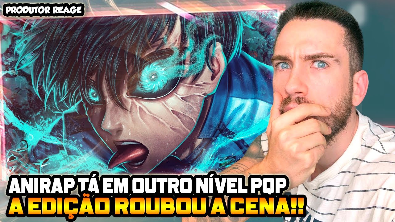 ♪ Itoshi Rin (Blue Lock) | ABSOLUTA DESTRUIÇÃO | AniRap (REACT, análise)