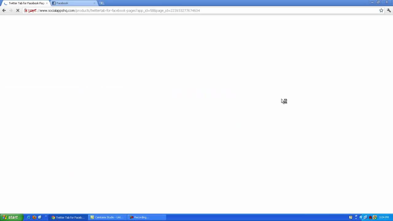 Twitter tab by SocialAppsHQ