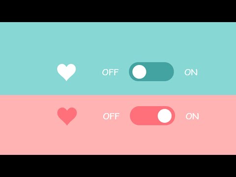 Learn How to Build Heart Button desing using Html and css