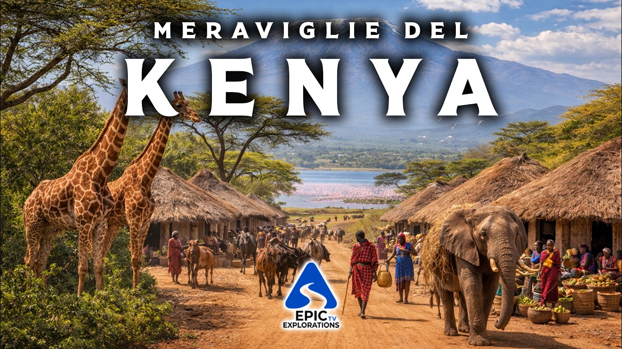 Meraviglie del Kenya | I luoghi più Incredibili del Kenya | 4K Guida di Viaggio