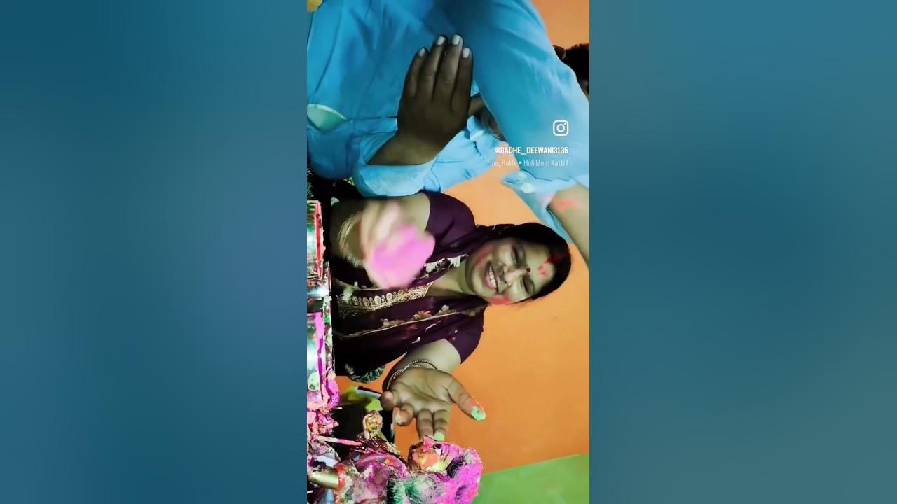 holi ke rang kanha ke sang