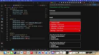 Form Styling (part 2) (9-9-2026) | CIS311