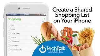 Create a Shared Shopping List on Your iPhone screenshot 1