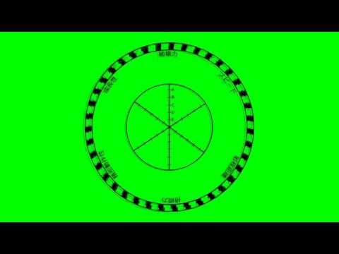 JoJo Stand Stats Wheel animated with sound effect green screen template