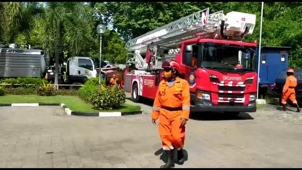 Giat orong orong (damkar) surabaya di DINAS PU 