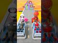 Spider-Man Hospital Race: Who Will Save Their Teammate First #shorts #ytshorts