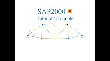 SAP2000 Tutorial/Truss Example #1