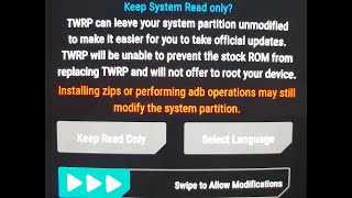 TWRP recovery | System mounted read only issue | Easiest solution screenshot 3