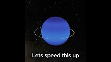 If Neptune had rings #spacesim #space #cosmos #nasa #simulation #idkwhattoputhere  #spaceexploration