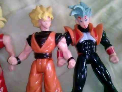 Review dos bonecos Goku e Vegeta Super Saiyajin 3 (alavanquinha