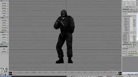 CSPromod mp5 reload with all layers visible