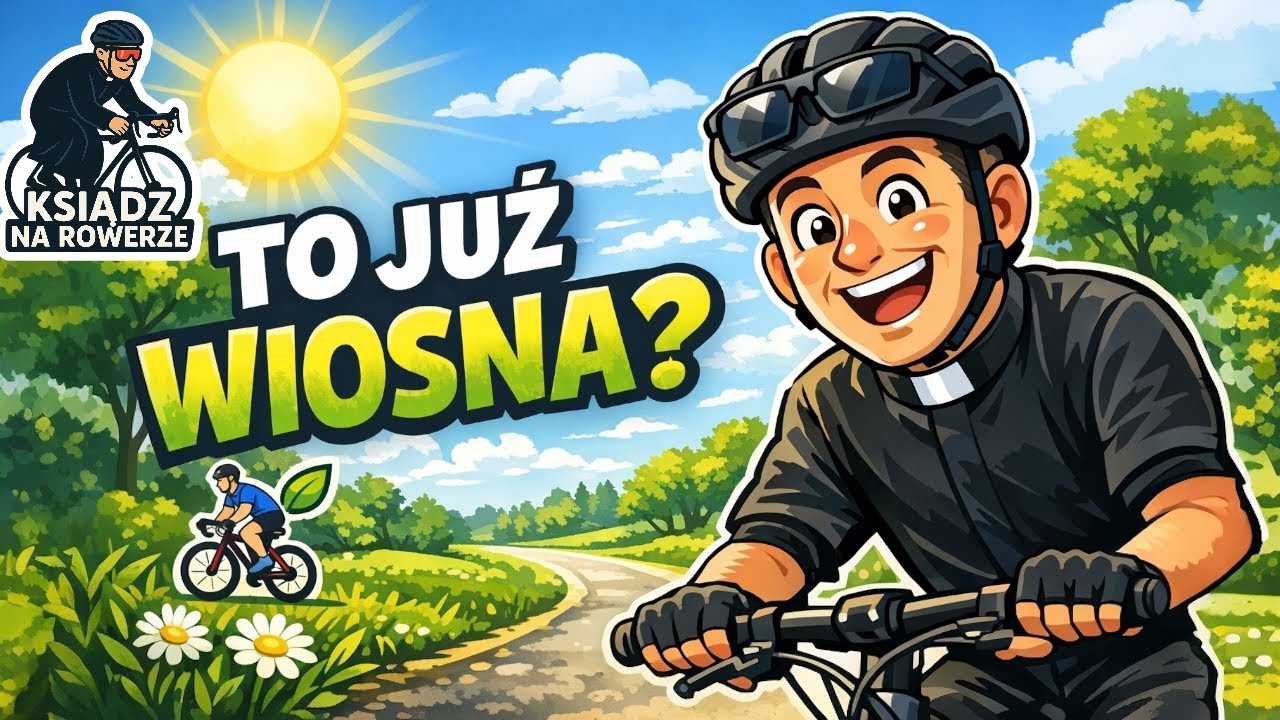Pierwsza wiosenna jazda na rowerze 🚴‍♂️ | Czy to już czas ruszać? | Ksiądz na rowerze
