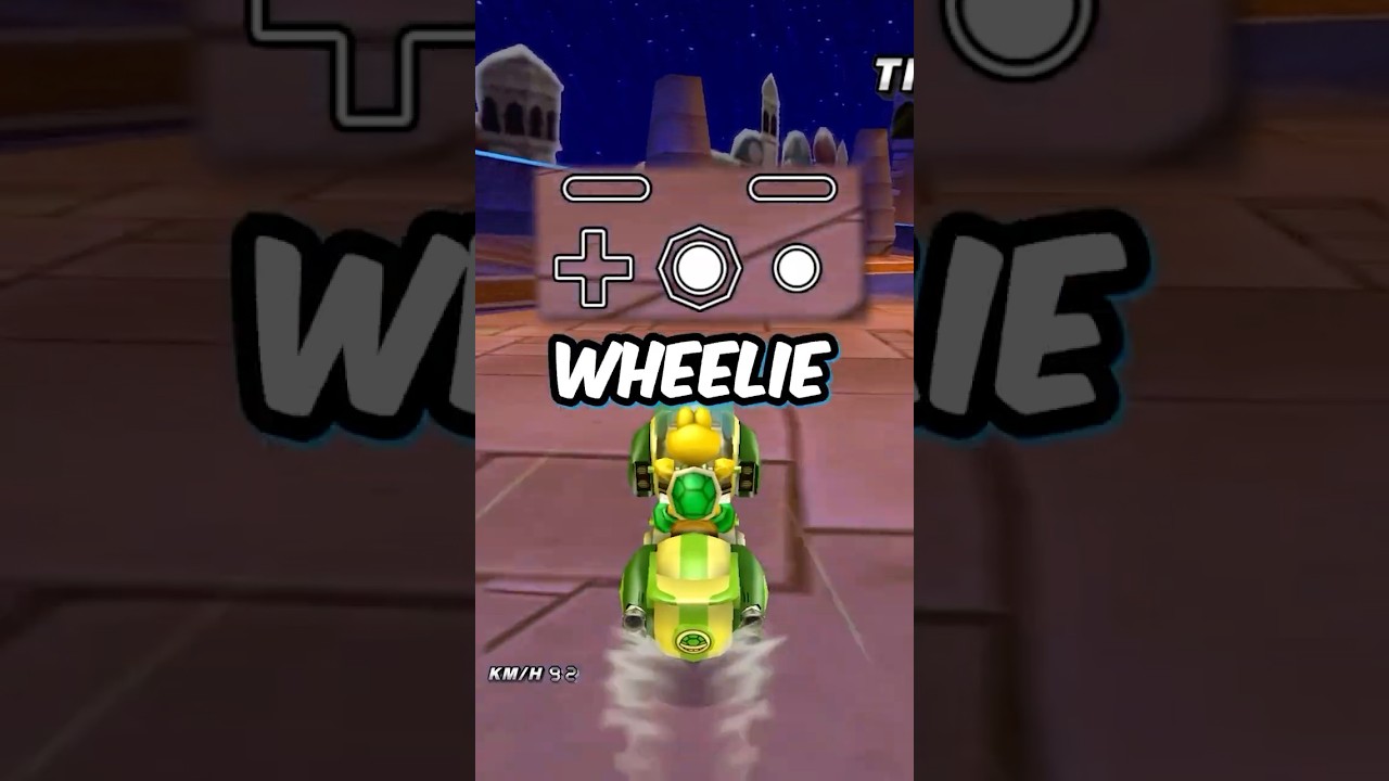 Wheelie Bumps Explained! #mariokart #mariokartwii #mkwii #mariokartclips