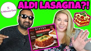 Aldi Bremer Bistro Lasagna With Meat Sauce Review