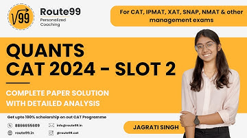 CAT 2024 Slot 2 Quant Solution | CAT 2024 Solved Paper | PYQ CAT 2024 | Q 14